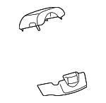 1GE44LU7AC - Steering: Shroud for Ram: 1500, 1500 Classic, 2500, 3500 Image