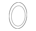 18393SDBA00 - Exhaust: Front Pipe Gasket for Acura Image