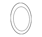 18302SP0003 - Exhaust: Intermediate Pipe Gasket for Acura Image