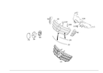 1648800885 - Attachment Parts: Protective Grille for Mercedes-Benz: ML320, ML500, ML550 Image