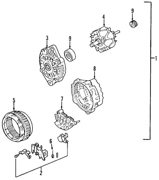 23830AA230 - Electrical: Rectifier for Subaru: Tribeca Image
