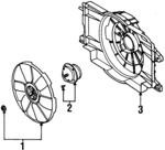21005833 - Cooling System: Fan Blade for Saturn: SC1, SC2 Image image