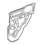 55396688AF - Body: Water Shield for Jeep: Commander Image