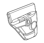 1DY601J1AB - Body: Rear Door Trim for Jeep: Commander Image