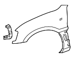 thumbnail image 2 of Front Driver Side Fender For Toyota RAV4 1996-1997 - Primed Steel, Direct Fit 2 of 5