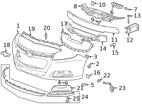 Automatic Temperature Controls for 2015 Chevrolet Malibu #1