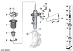 31305A2A599 - : Support Bearing, Front for BMW Image
