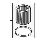 263502M000 - Engine: Oil Filter for Kia Image