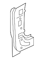 8V0809056 - Body: Hinge Pillar Reinforced for Audi: A3, A3 Quattro, A3 Sportback e-tron, S3 Image
