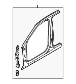 8V5809840 - Body: Aperture Panel for Audi: A3, A3 Quattro, S3 Image