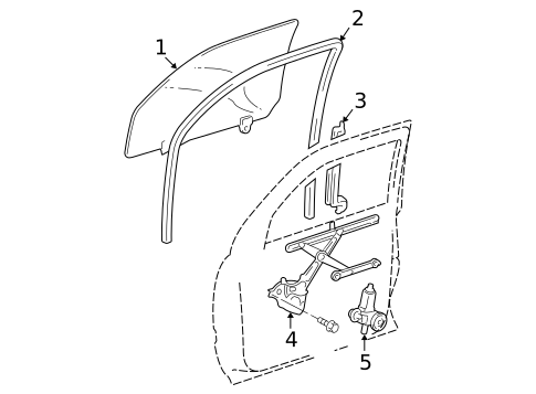 Front Door for 2009 Toyota Land Cruiser #0