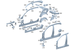 2066308701 - : Roof Frame for Mercedes-Benz Image