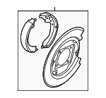 44010EA080 - : Parking Brake Assembly for Nissan: Frontier, Xterra Image