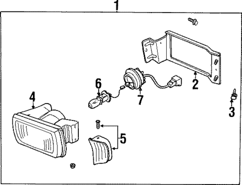 Bulbs - Chassis for 1998 INFINITI Q45 #2