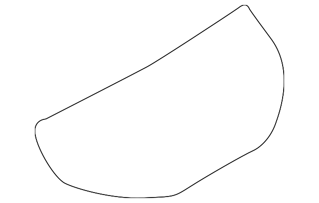 Lift Gate Glass - Nissan (K0300-1AA0B)