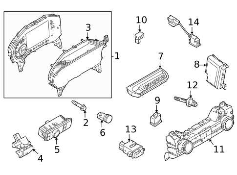 Controls for 2023 Ford Bronco #0