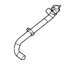 215013NT0D - Cooling System: Upper Hose for Nissan: Altima, Maxima Image
