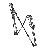 958837462A - Body: Window Regulator for Porsche: Cayenne Image