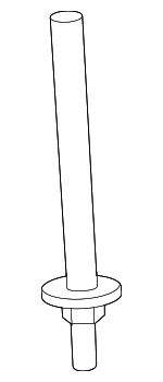 6513952AA - Suspension: Suspension Cross-member Stud for Mopar Image