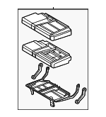 89A10S9500XNA - Body: Cushion Assembly for Kia Image