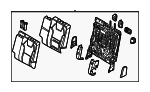 89A30S9510XNA - Body: Seat Back Assembly for Kia Image
