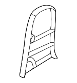 89A52S9000WK - Body: Inner Cover for Kia Image