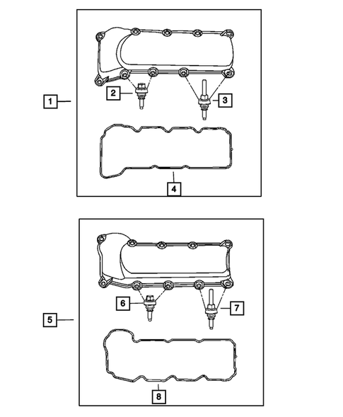Cylinder Head for 2007 Jeep Commander #1