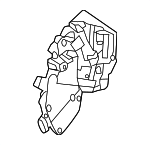 LR064791 - : Lock for Land-Rover Image