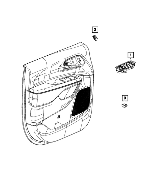 Switches for 2026 Chrysler Pacifica #1