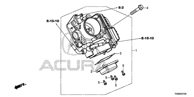 Throttle Body for 2013 Acura ILX #0