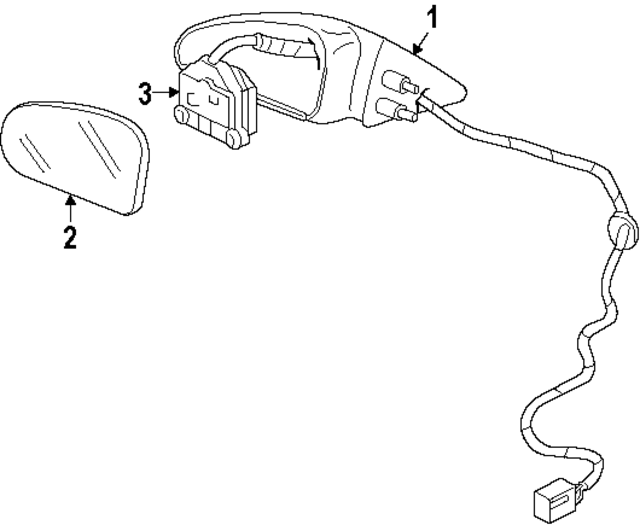 10113758 - Body: Mirror for GM Image