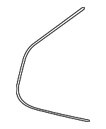 73525SYY000 - Body: Seal for Acura Image