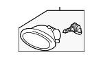 8V31S5D1M102 - Electrical: Fog Lamp for Honda: Accord, Civic, CR-V Image
