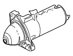 4966842 - : Starter for Saab: 9-3, 9-5 Image