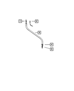 52098655AC - Rear Axle: Axle Vent Hose for Mopar Image