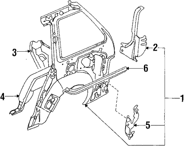 8342101R00 - : Slide Rail for Nissan Image