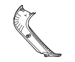 29674021001D03 - : Side Trim for Mercedes-Benz Image
