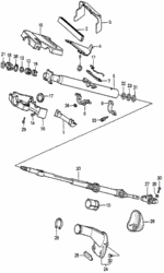53221SA0003 - Chassis: BUSH, STEERING COLUMN for Honda Image