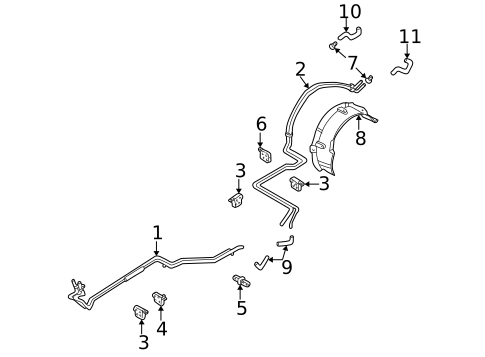 Evaporator & Heater Components for 2000 Mazda MPV #2