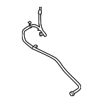 61665A1C3E2 - : Pressure Line for BMW: 530i, 530i xDrive, 540i xDrive, 550e xDrive, i5, M5 Image