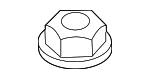 7146971889 - Body: Wiper Arm Nut for BMW Image