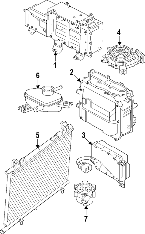 Cooling System for 2016 Nissan Murano #0