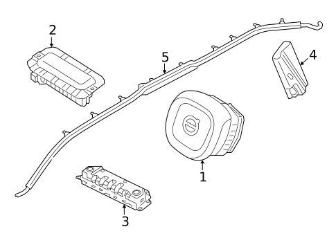Air Bag Components for 2025 Volvo EC40 #2