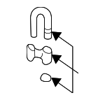 14103715 - Exhaust: Clamp for Buick: Skylark | Oldsmobile: Achieva, Alero | Pontiac: Grand Am Image