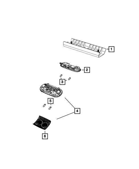 Lamps-Interior and Exterior for 2018 Jeep Wrangler JK #3