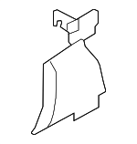 T2H5922 - Cooling System: Front Shield for Jaguar: XE, XF Image