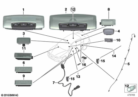 Various Lamps for 2014 BMW 335i #0