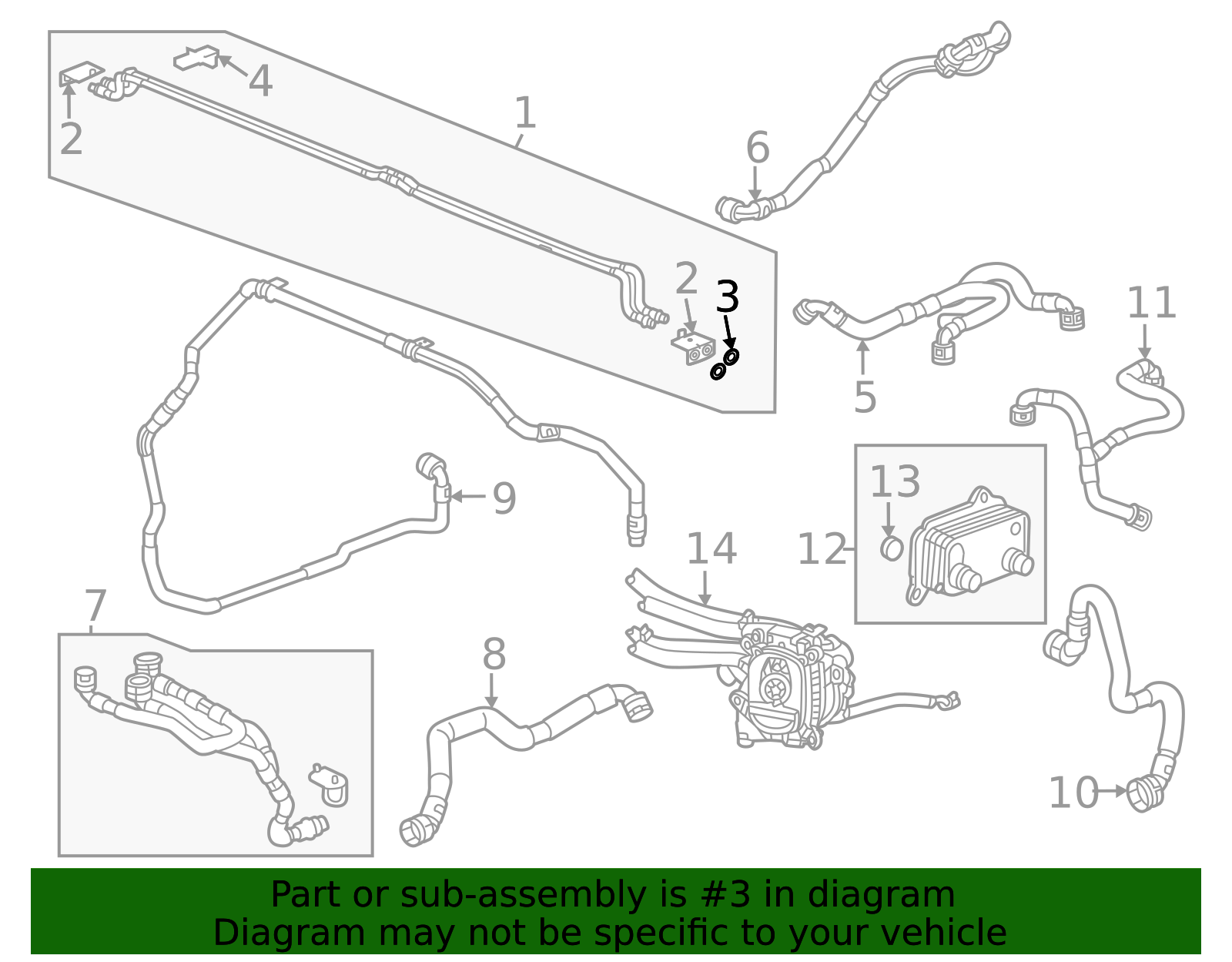 Water Retainer Insert 85140213 - Water Feed Tube Retainer 2022-2026 GM | Paradise GM Parts