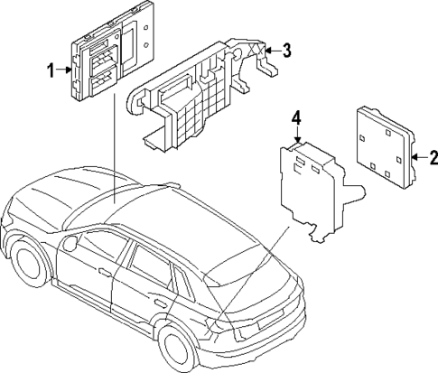 Electrical Components for 2025 Audi SQ8 e-tron Sportback #5