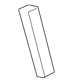 MB344738 - Body: Quarter Glass Fastener for Mitsubishi Image
